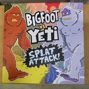 Bigfoot vs Yeti Board Game